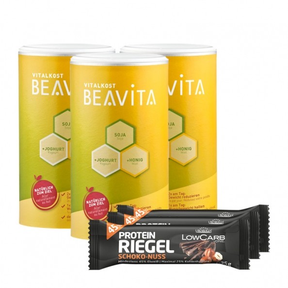 BEAVITA Vitalkost + LowCarb.one barre protéinée - nu3 BEAVITA Vitalkost + LowCarb.one barre protéinée - nu3