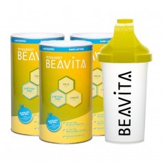 3 x BEAVITA Vitalkost laktosefrei mit Slim Shaker