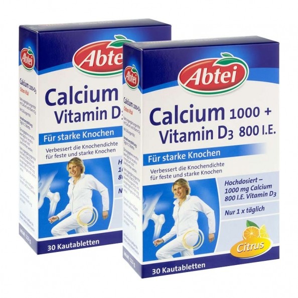 2 x Abtei Osteo Vital Citrus Kautabletten bei nu3!