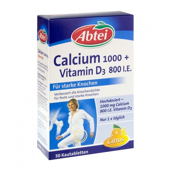 2 x Abtei Osteo Vital Citrus Kautabletten bei nu3!