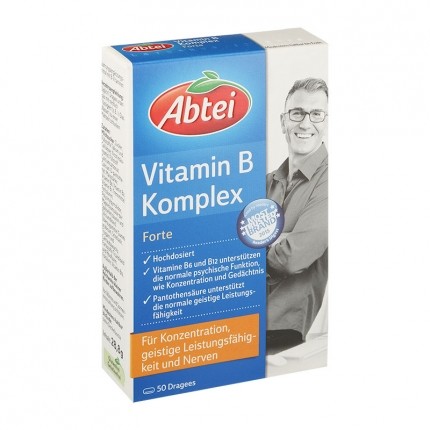 2 X Abtei Vitamin B Komplex Forte Dragees Bei Nu3!