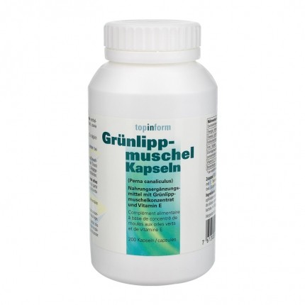 Grünlippmuschel (200 Kapseln) Grünlippmuschel (200 Kapseln)