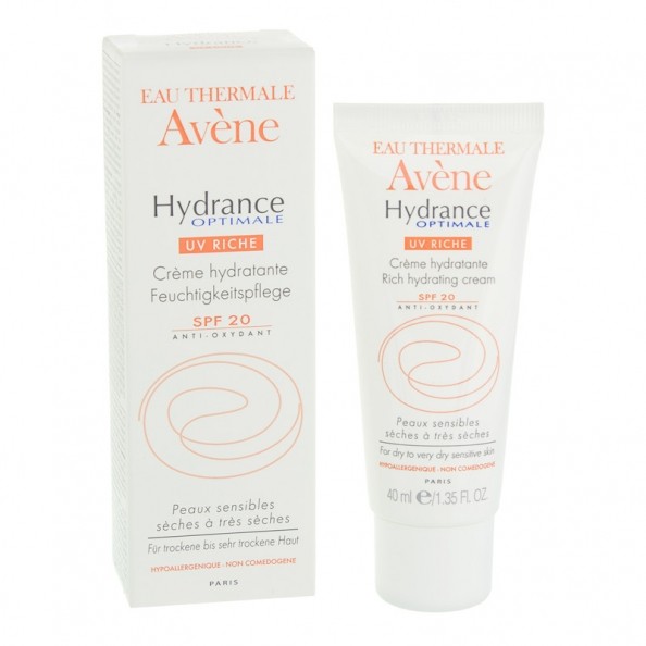 Crème UV hydratante optimale enrichissante Avène -nu3! Crème UV hydratante optimale enrichissante Avène -nu3!