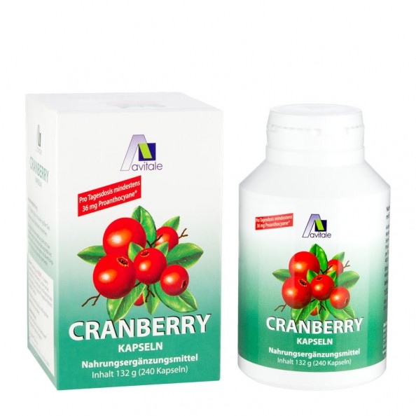 Avitale Cranberry 4mg, Kapseln, Stück - Nu3