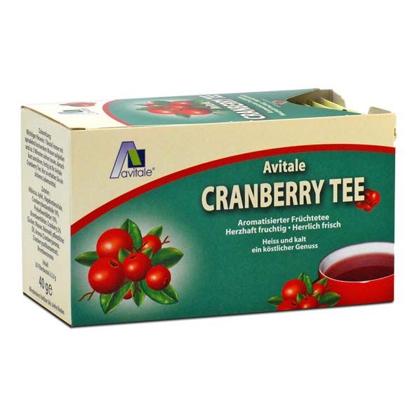 Avitale Cranberry Tee Filterbeutel Doppelpack - nu3!