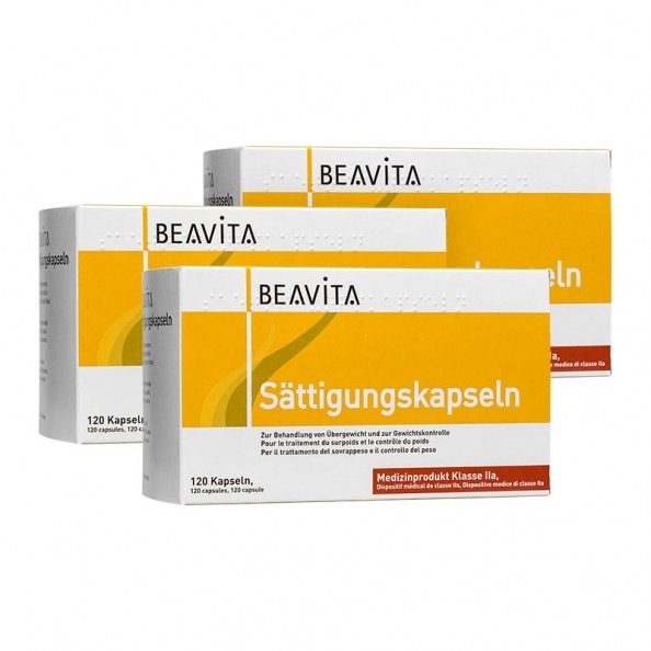 BEAVITA Gélules coupe-faim, 3x120 gélules chez nu3 BEAVITA Gélules coupe-faim, 3x120 gélules chez nu3