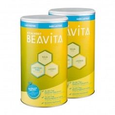 BEAVITA Vitalkost laktosefrei Doppelpack, Pulver