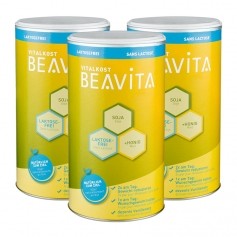 3 x BEAVITA Vitalkost laktosefrei, Pulver