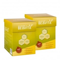 2 x BEAVITA Vitalkost to go, Pulver