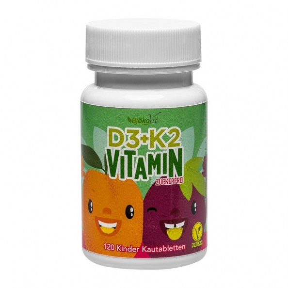 BjökoVit Vitamin D3 + K2 für Kinder jetzt bei nu3 bestellen!