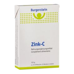 Burgerstein Zink-C, Toffees