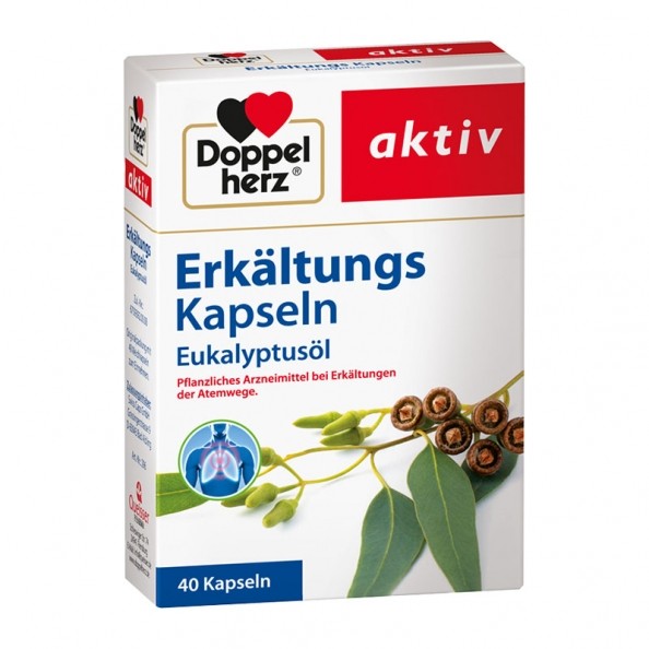 2 X Doppelherz Erkältungs Kapseln Mit Eukalyptusöl Bei Nu3