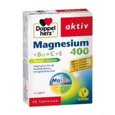 Doppelherz Magnesium mit Vitamin C und E, Tabletten