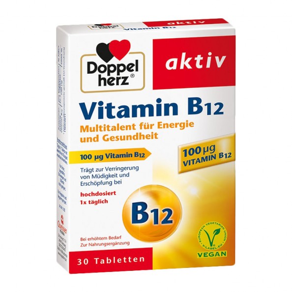 Doppelherz Vitamin B12 Doppelpack Hier Im Nu3-Shop Kaufen