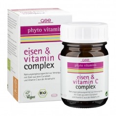 GSE Phyto Vitamins Eisen & Vitamin C Complex, Tabletten