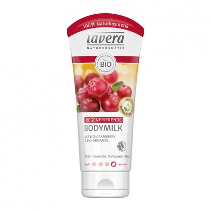 Regenerierende Bodymilk, Cranberry & Arganöl (200 ml) Regenerierende Bodymilk, Cranberry & Arganöl (200 ml)