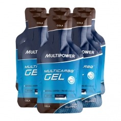 6 x Multipower Multicarbo Gel Cola