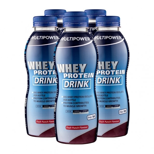 6 x Multipower Whey Drink Fruit Punch online bei nu3 kaufen!