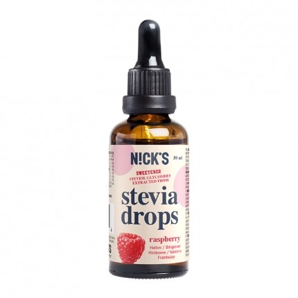 Raspberry Stevia Drops (hallon)