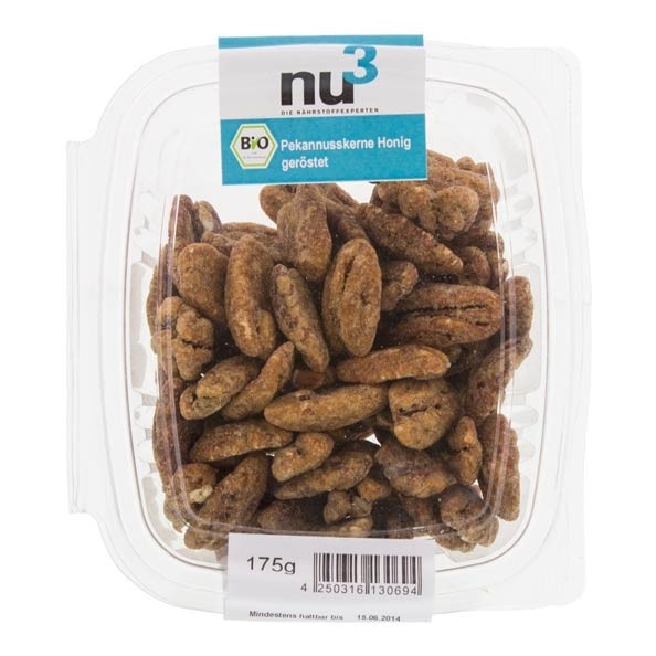 nu3 Bio Pekannusskerne Honig geröstet bei nu3