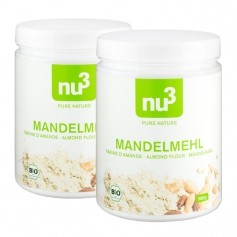 nu3, Farine d'amande bio, lot de 2