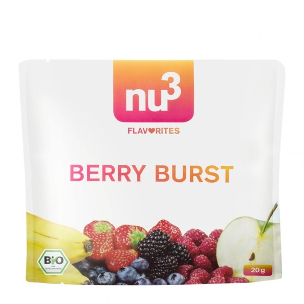 2 x nu3, Flavorites poudre "Berry Burst" smoothie bio