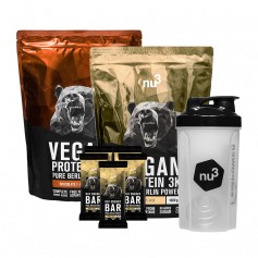 nu3 Vegan Mass Gain Pack