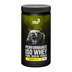 nu3 Performance Iso Whey, Tropical, Pulver