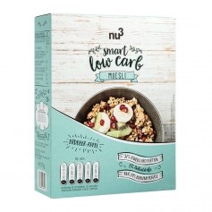 nu3, Smart muesli faible en glucides, fraise-pomme