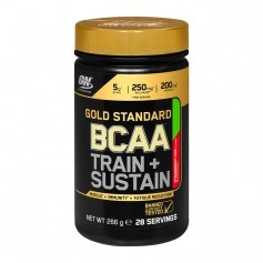 Optimum Nutrition BCAA Train+Sustain, Erdbeere-Kiwi