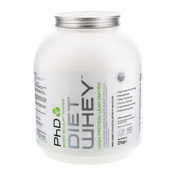 PhD Diet Whey Belgian Chocolate köp billigt hos nu3!