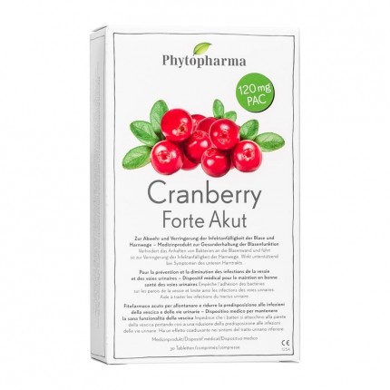 Cranberry Forte Akut (30 Tabletten) Cranberry Forte Akut (30 Tabletten)