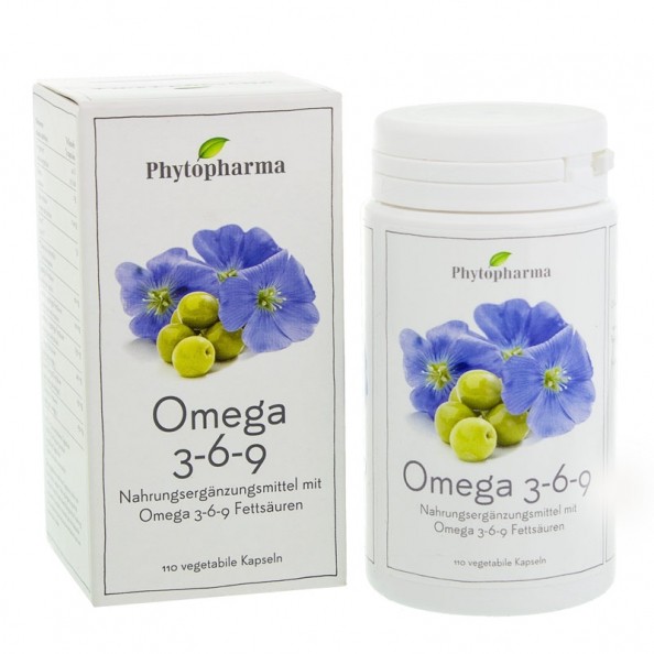 Phytopharma Omega 369 Kapseln schnell und günstig bei nu3