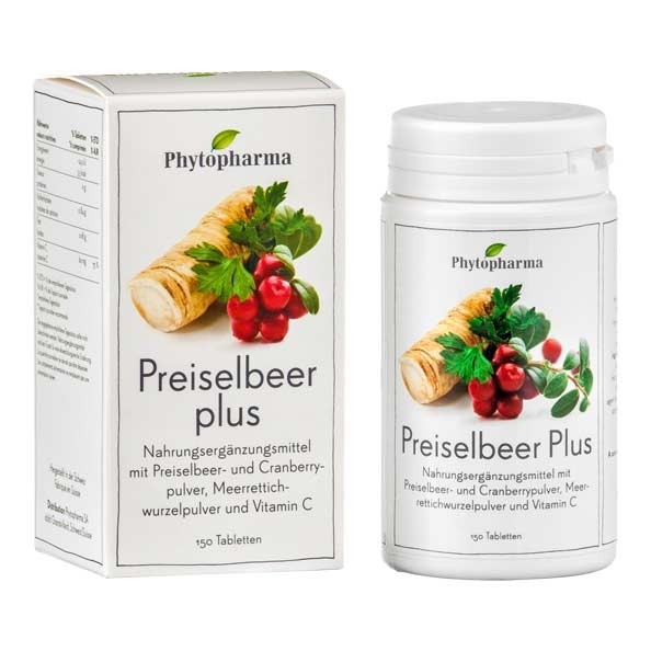 Phytopharma Preiselbeer Plus Tabletten jetzt bei nu3 kaufen