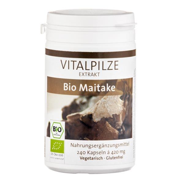 Maitake Vitalpilz Bio Extrakt Kapseln 240 Stück