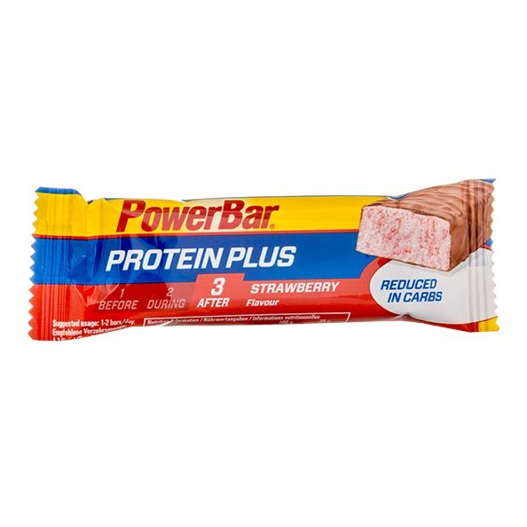 Powerbar ProteinPlus Low Carb Riegel - Erdbeer bei nu3!