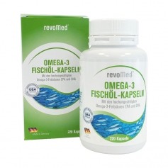 revoMed Omega 3-Lachsöl, Kapseln