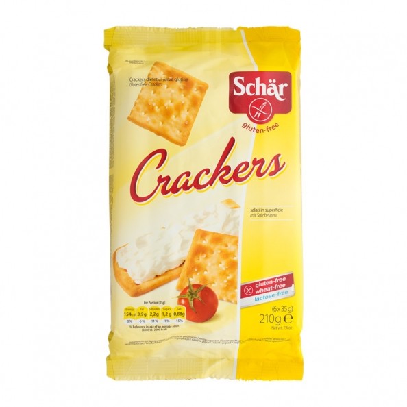 2 x Schär Crackers sans gluten, maintenant sur nu3