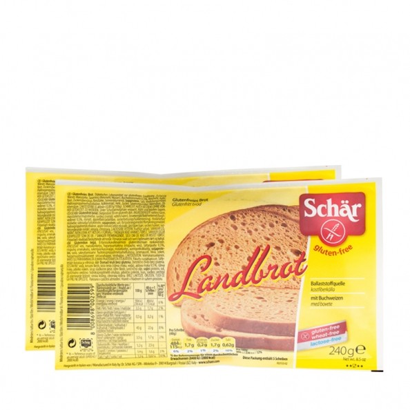 2 x SchÃ¤r Landbrot, glutenfrei- jetzt bei nu3 bestellen!