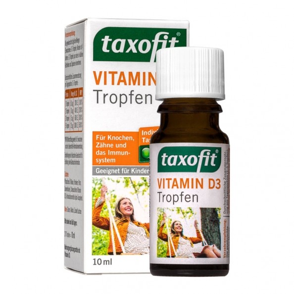 Taxofit Vitamin D3 Tropfen für´s Immunsystem