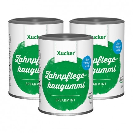 Xucker Xummi Xylit-Kaugummis, Spearmint