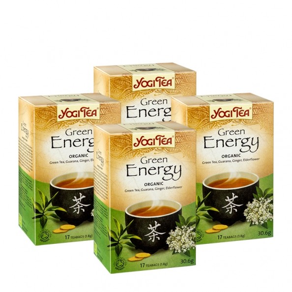 4 x Yogi Tea énergie verte sur nu3