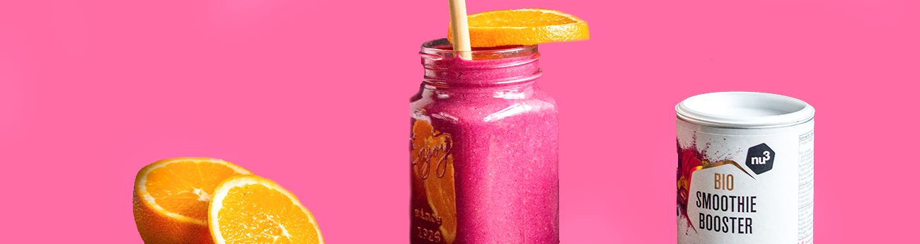 Smoothie framboise - orange, Immunity Smoothie framboise - orange, Immunity