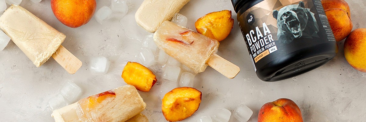 Fruchtige BCAA-Popsicles
