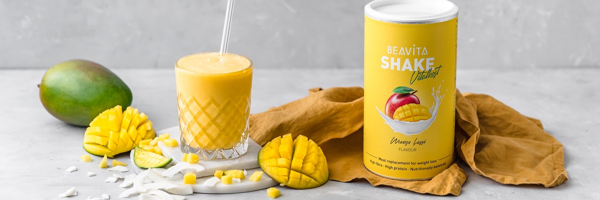 Mango Lassi Shake con cocco