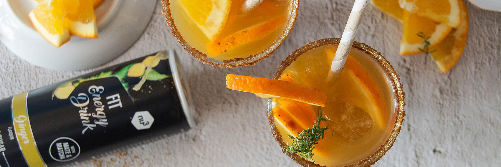 Mocktail à l'orange et au gingembre