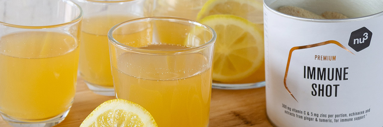 Shot di zenzero e limone
